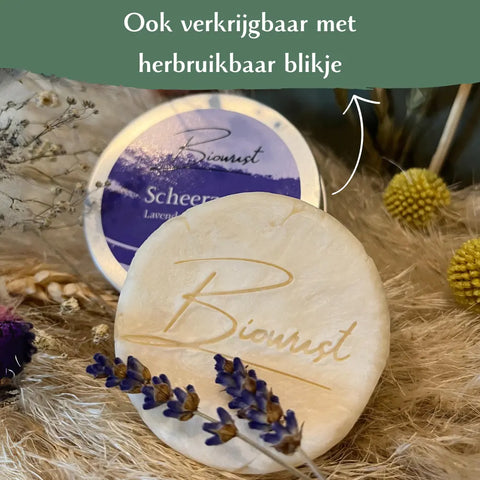 Scheerzeep – Lavendel & Bergamot - Navulverpakking