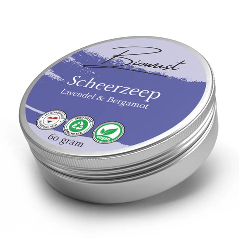 Scheerzeep – Lavendel & Bergamot